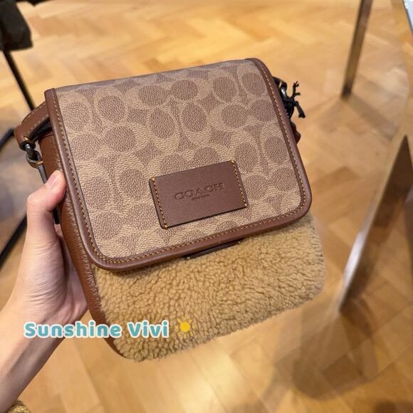 Coach Other - NWT COACH Lucas Crossbody Bag In Signature Canvas Gunmetal CDC33